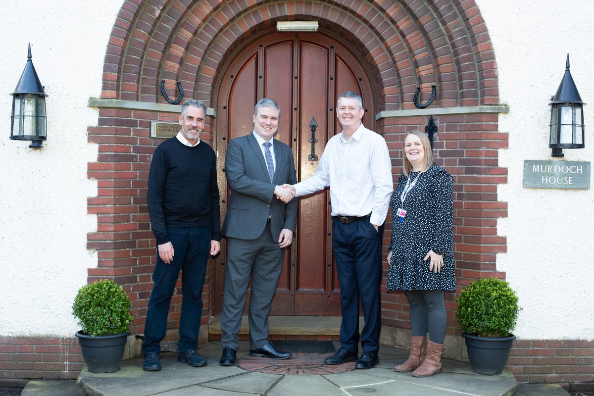 We welcomed Tom Arthur MSP to Hansel on Tuesday 16th April where he met with various team members and supported employees in our #SocialEnterprise business, #Hansel3e. Mr Arthur heard about our background, the challenges we face and enjoyed a tour of the estate. #FreedomToLive
