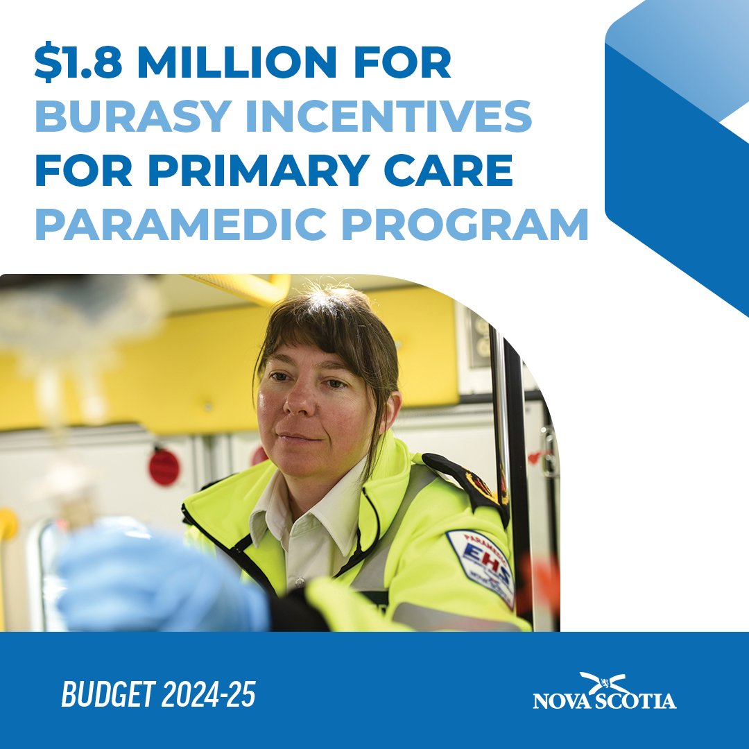 The province is offering bursaries to encourage more people to enter the Primary Care Paramedic Program. Training is now offered in Yarmouth and Stellarton, in addition to Dartmouth and Sydney. 🚑 Join a high demand workforce that makes a real difference: medaviehealthed.com/pcp/