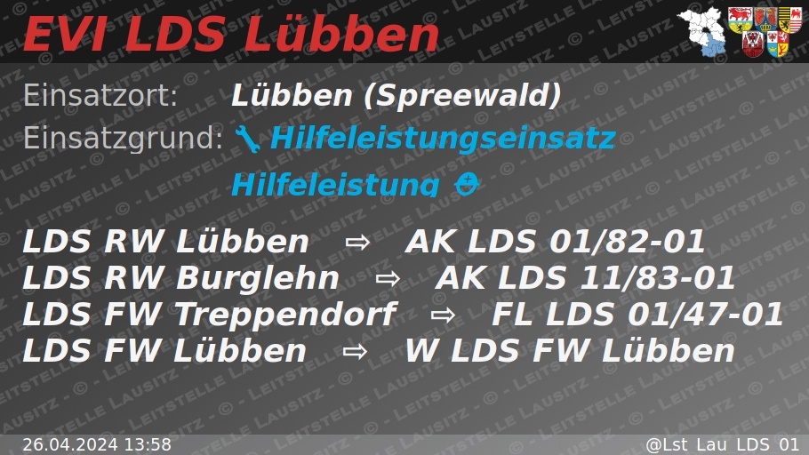 EVI LDS Lübben (@Lst_Lau_LDS_01) / Posts / X