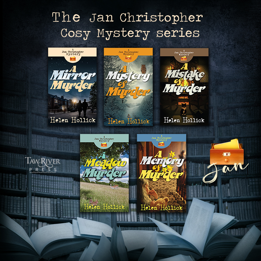 The 5th #JanChristopher #CosyMystery A MEMORY OF MURDER set in April 1973 is published soon but #ebook #preorder available now! mybook.to/AMemoryOfMurder
for the #series 1) A MIRROR MURDER 2) A MYSTERY OF MURDER 3) A MISTAKE OF MURDER 4) A MEADOW MURDER viewauthor.at/HelenHollick