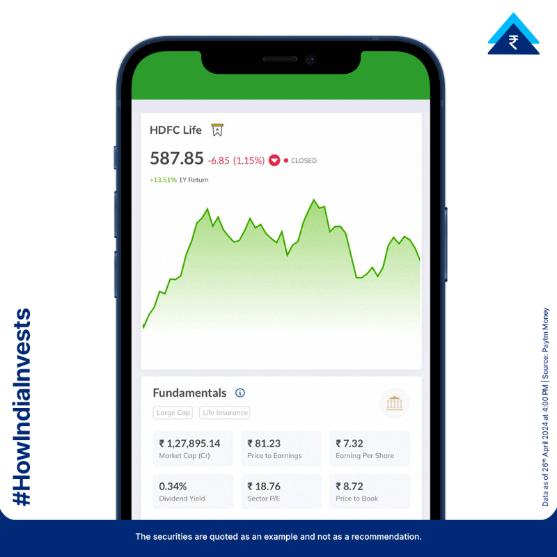 PaytmMoney's tweet photo. It’s important to secure your portfolio’s health.
Here are the top 4 Life & Health Insurance Companies dominating NSE’s market cap charts.
#HowIndiaInvests #NSE #TopCompanies #LifeInsurance #HealthInsurance #MarketCapitalisation #PaytmMoney