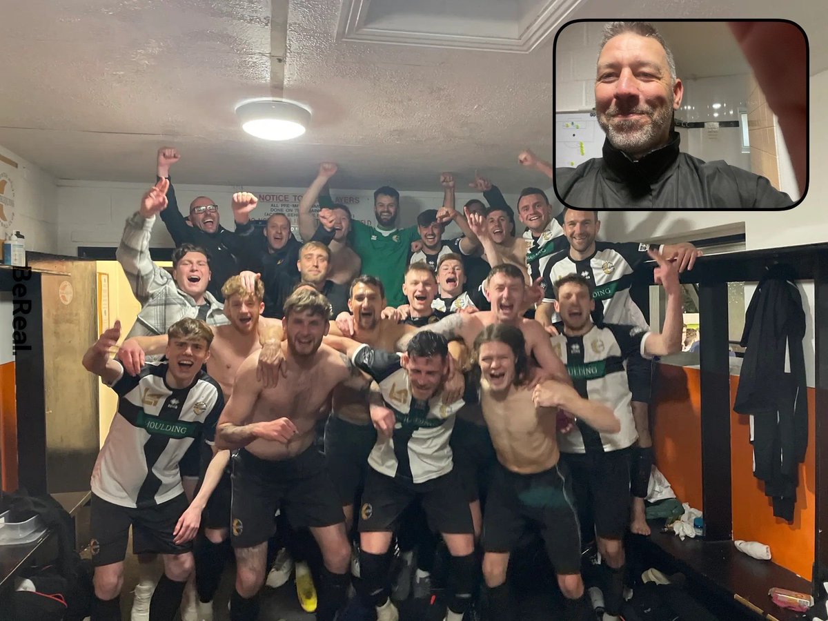 1 year ago to the day we woke up and were told we had been automatically promoted to step 4! Tomorrow completes our first campaign at step 4 and we as a club couldn't be prouder of @ShaunHale16 and the players this season. Bring on the 2024/2025 campaign 💪 UTB 🖤🤍🧡