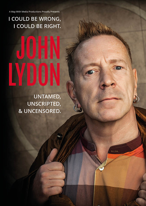 The UK leg of John Lydon's Q&A tour starts tomorrow May 1st in Brighton. Tickets selling fast. Many shows sold out already. If in doubt don't miss out. johnlydon.com/tour-dates/ US dates from September 3rd.