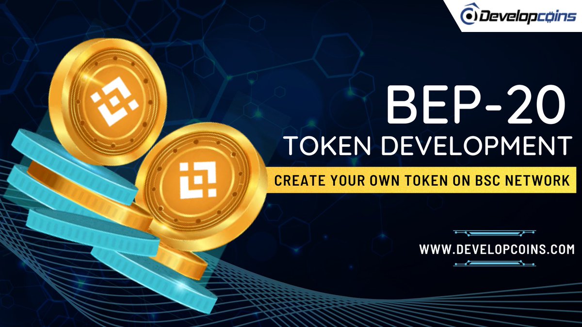 Planning to enter the world of #decentralizedfinance? then connect with #Developcoins. Our dedicated team of developers offers comprehensive #BEP20tokendevelopment services tailored to your #crypto project needs. Visit: developcoins.com/bep20-token-de…

#BEP20tokens #tokens