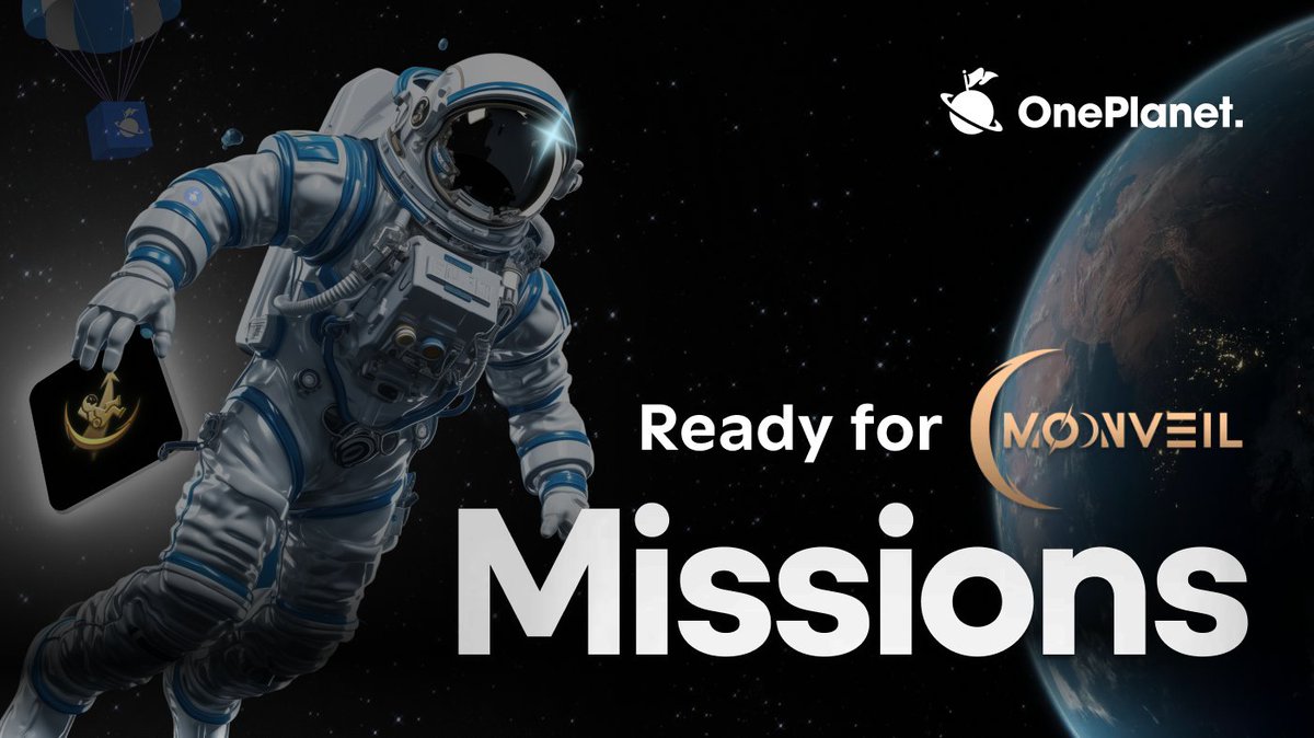 🚨 The @Moonveil_Studio Missions are LIVE!

Explore the gamer-first ecosystem building the Moonveil L2 and @astrark_world! Complete missions to earn Points ready for our $CH1P #Airdrop!

👇 Use link to earn BONUS points & to enter the Moonie Badge/Premium Season Pass giveaway!