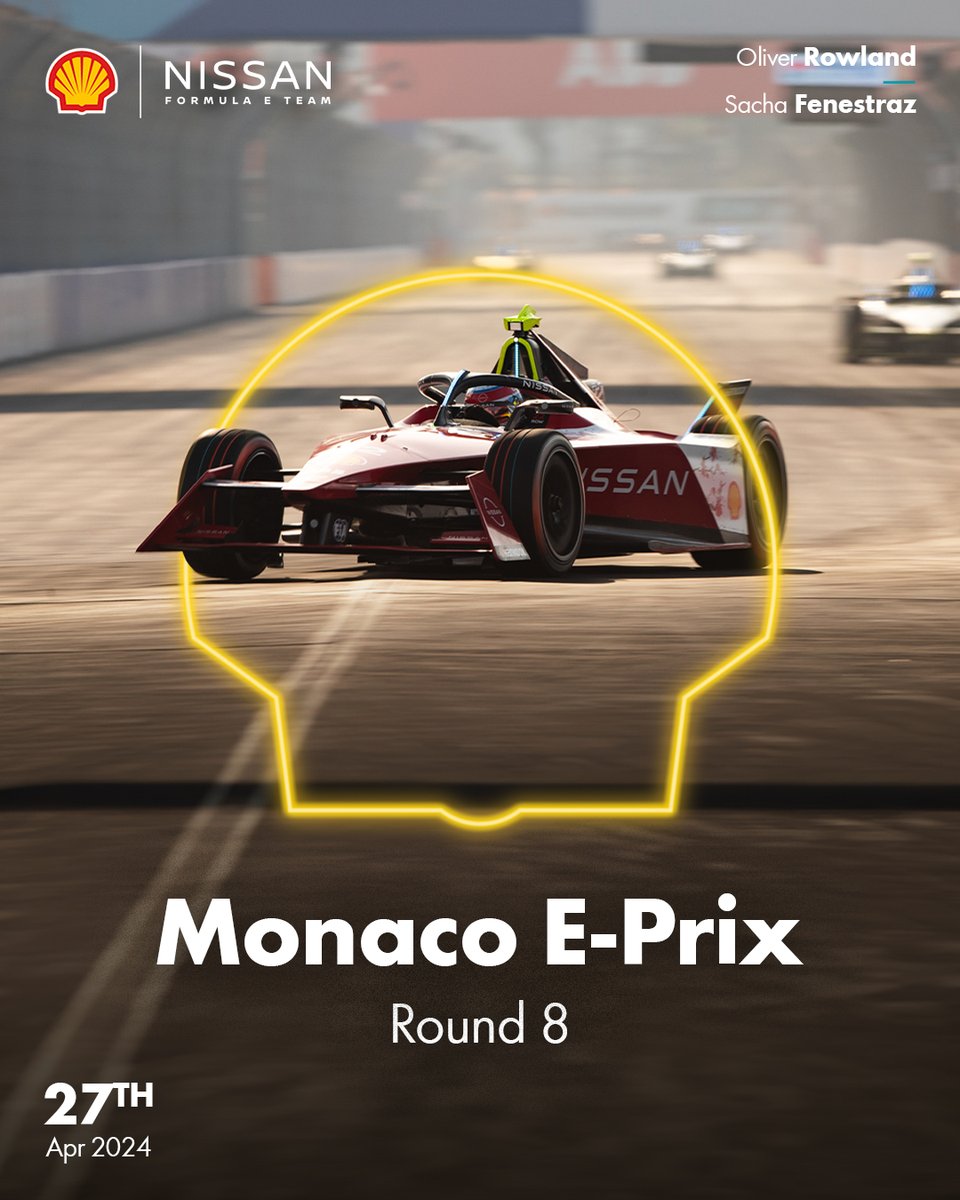 Batteries are full for Monaco 🔋 Nissan Formula E Team @NISMO are ready to make their mark at the #MonacoEPrix for round 8️⃣ 🇲🇨 #ShellMotorsport #FeelElectric