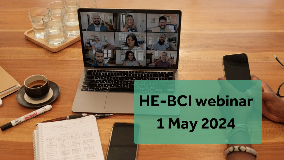 Our HE-BCI webinar is next Wednesday 1 May. Join us for a summary of the proposed changes and our planned spin-out collection later this year: ji.sc/4aR3AER