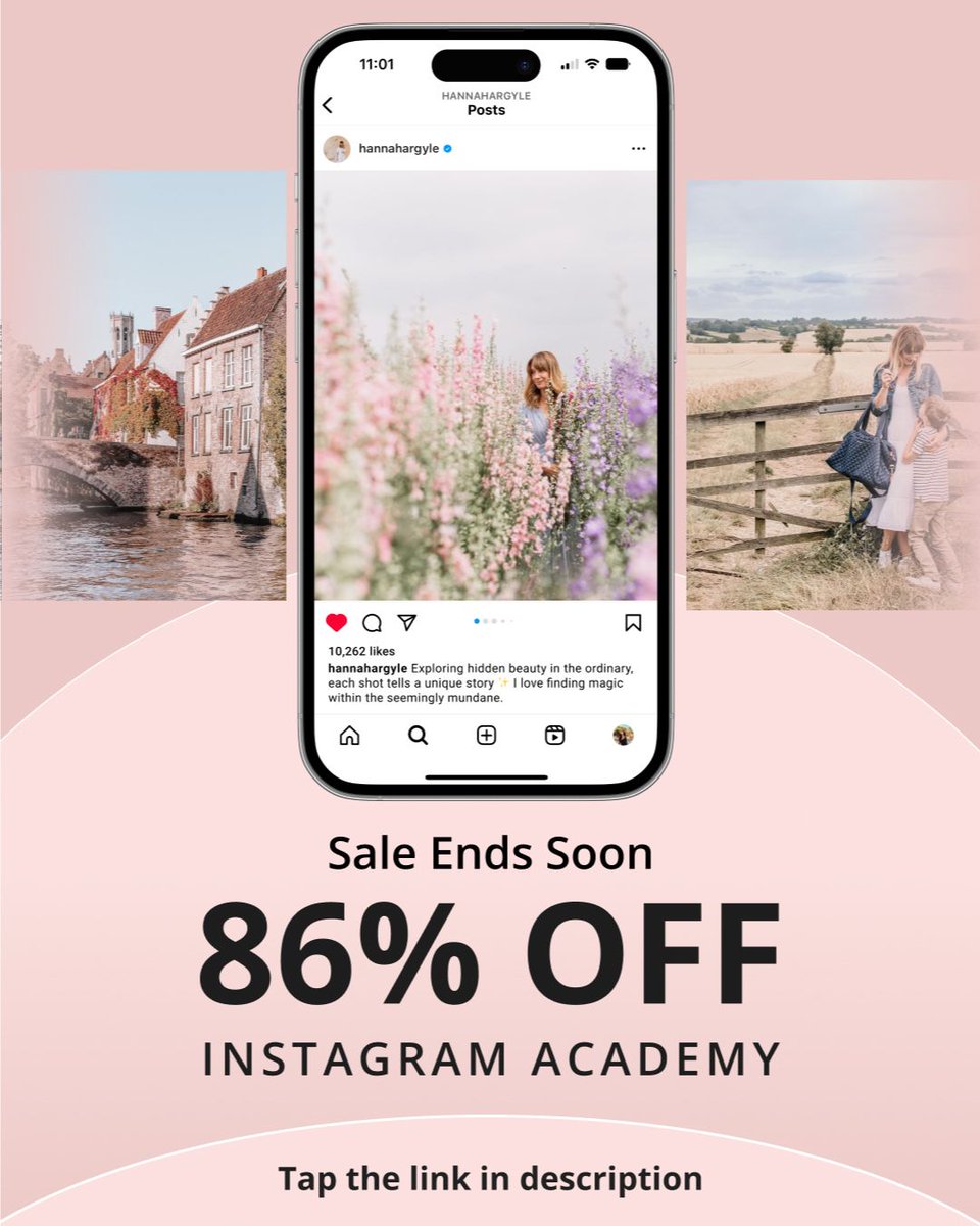 Are you struggling to get followers and likes on your Instagram? Our Instagram Academy online course reveals the proven formula to create an irresistible Instagram account! Get 86% off today: iphone.to/ipsx-2024-apr-…
#instagram #socialmedia
