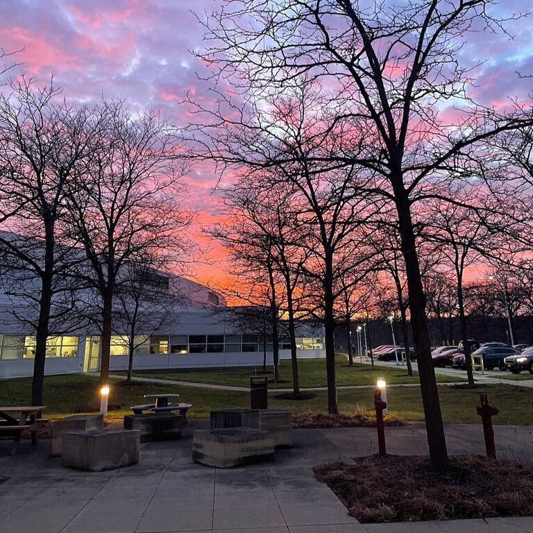 It's #earthmonth! Let's celebrate by enjoying the photographic skills of the winners of this year's Argonne Earth Day photography contest. And our first place winner is... Sunset at Argonne! Photographed by Shannon.