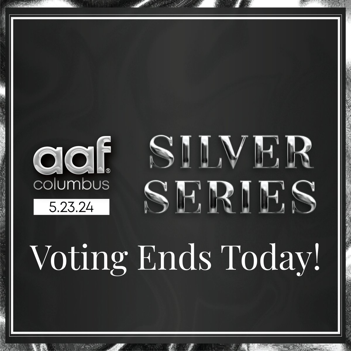 Voting for the Silver Series is ENDS TODAY! Cast your vote to make your mark on Columbus and choose the creme de la creme of advertising.
Voting link here: bit.ly/3xRHovQ

#aafcolumbus #silverseries #columbusbestinadvertising