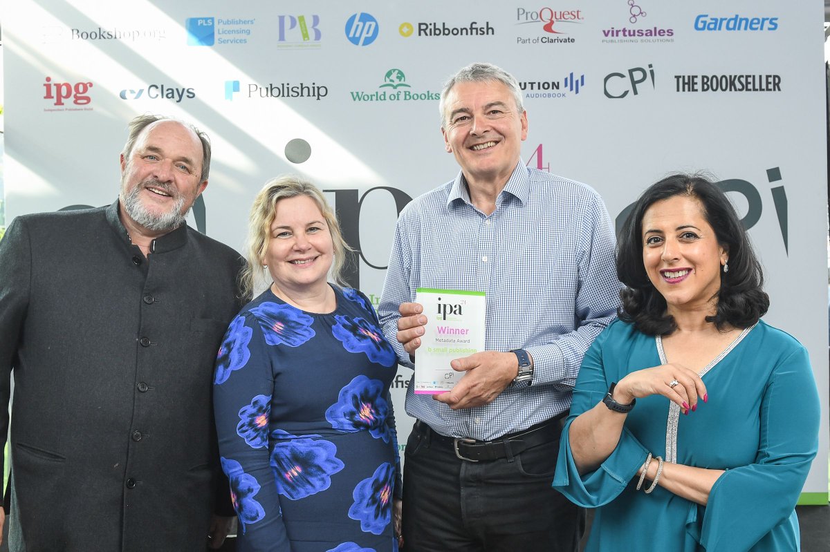 🏆 Congratulations to all the winners of the @ipghq #IPA Awards! As well as some great wins from our customers @BloomsburyBooks, @EdinburghUP and @publishing_cat, we're delighted to recognize the outstanding work of @bsmallpub, winner of the Virtusales Metadata Award.