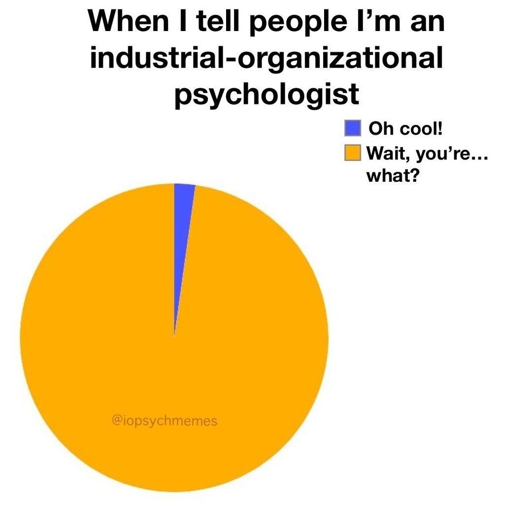 Rarely does anyone know what our field is about, but when they do? 
:: chefs kiss! ::

#OHPsych #IOPsych #iopsychmemes #psychology #psychologymemes #psychmemes #APpsych (rerun)