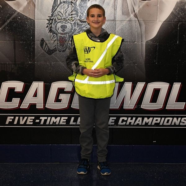 🌟 Congrats to Andrew Garrison of Kingsley Elementary for being named IL Safety Patroller of the Year by the Chicago Wolves! Andrew's leadership shines, setting a stellar example. Huge thanks to all patrol advisors and safety patrollers for keeping our schools safe. #Elevate203