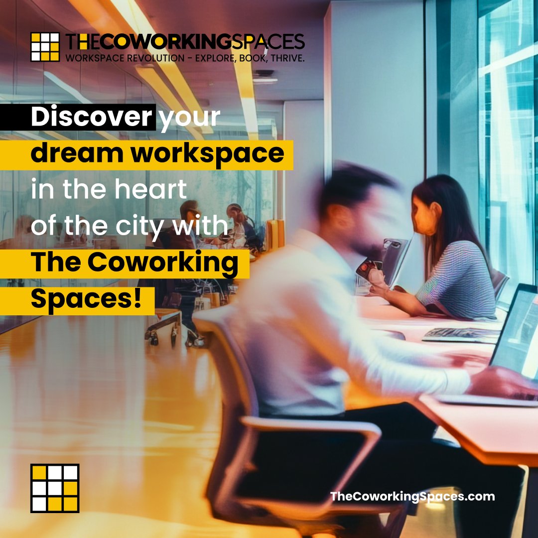 Discover your dream workspace in the heart of the city with The Coworking Spaces! 🏙️ Our prime locations offer convenience, accessibility, and proximity to key amenities, ensuring you stay connected and productive.

#WorkspaceLocation #CityCenter #ConvenientCoworking