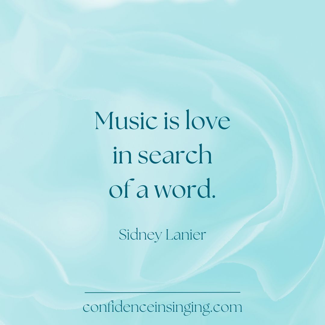 'Music is love in search of a word.'- Sidney Lanier
#resonatewithaideen #confidenceinsinging #intuitivecoach #vocalcoach #holistic #singing #SidneyLanier