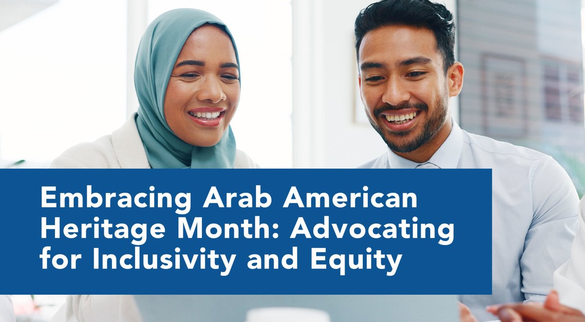 While we celebrate their heritage, let’s delve into how we can promote inclusivity & equity: bit.ly/44cVIex

#arabamericanheritagemonth #ofccp #aap #eeo #eeoc #affirmativeaction #diversity #inclusion #hr #harassment #hrci #hrcompliance #hrlaw #workplacediscrimination