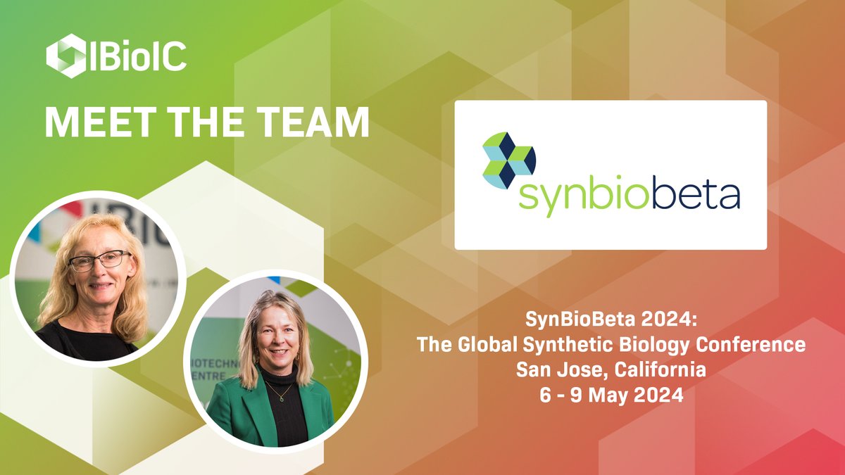 Scotland's #IB / #engbio excellence is of global importance, & next month we are co-hosting a UK pavilion with @BIA_UK, @SynbiCITE & @NPL at #SynBioBeta2024, the world’s largest engbio event. Come and meet us & hear all about what's happening in Scotland. synbiobeta.com/attend/synbiob…