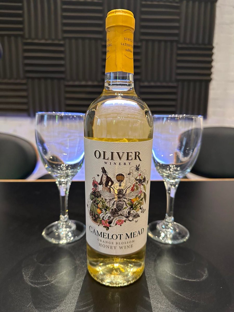 Oliver Winery Camelot Mead is our Wine of the Week on tonight's episode of #TheExcitingWhitesPodcast! Grab a bottle and join us tonight at 5PM as we talk Wine (mead) and everything else that's on the table!
#winenot #mead #oliverwinery #5oclocksomewhere
