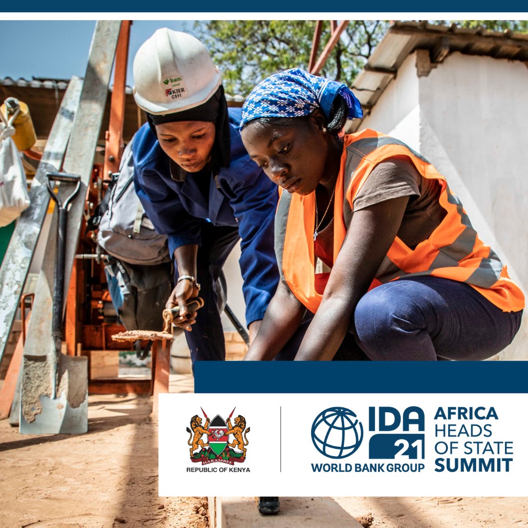 .@WBG_IDA's grants & low and no-interest loans provide affordable financing in 39 low-income African countries, creating safer & more prosperous communities. Learn more about how #IDAworks at the IDA for Africa Heads of State Summit, April 28-29: wrld.bg/EyU450RleKU #IDA21