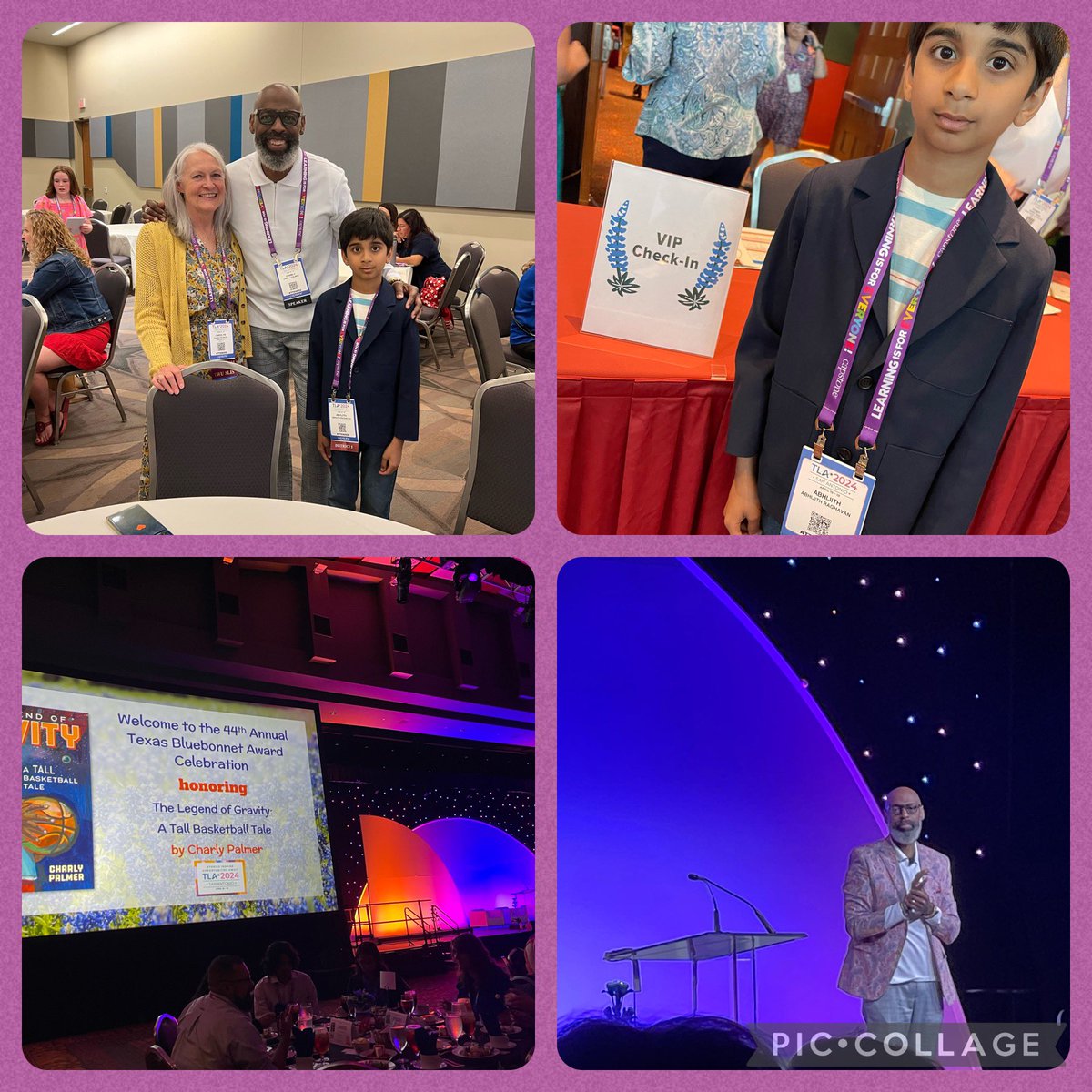 It was an honor to witness a student from @CRECoyotes represent @TBABooks @TXLA. Charly Palmer was a delight. “I don’t consider myself a writer, I’m a storyteller,' resonated with all in attendance. @CISDlib @TxASL