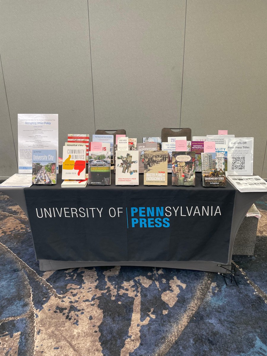 If you're attending #uaa2024, visit our table in the book exhibit today, Friday 4/26, where we'll be giving away our display copies to graduate students and contingent scholars between 9 a.m. and 5 p.m. (limit one per person)!