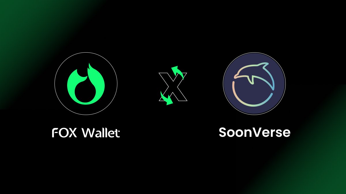 🥳Excited to share that @FoxWallet has partnered with @soon_verse

#SoonVerse is an integrated web3 games & metaverse accelerator and incubator.

Our collaboration aims to streamline access to  games, offering players both a fun and rewarding experience!🚀