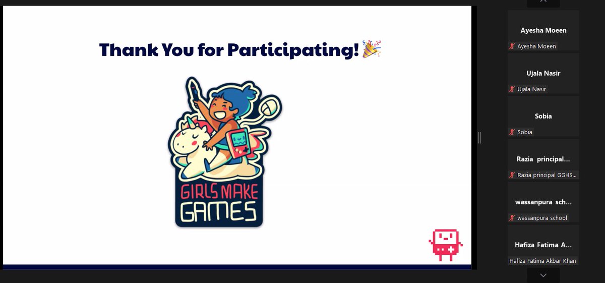 @GirlsMakeGames recently hosted a webinar for over 200 students and teachers in SED Punjab schools, providing students with an interactive platform to explore the world of mobile game development. Throughout the session, participants gained insights into the essence of mobile…