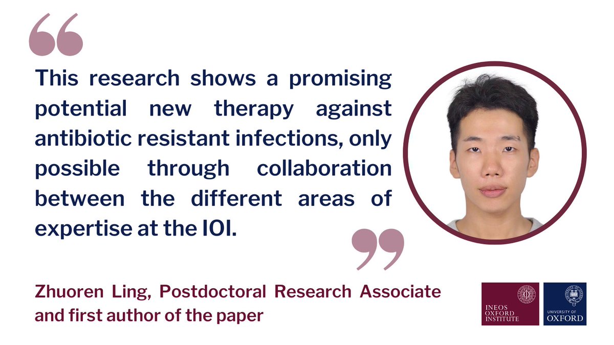 📣 New research Scientists at the IOI have found a new potential triple drug combination therapy to tackle antimicrobial resistance #AMR Find out more ➡️ ow.ly/2ro350Ro7hL
