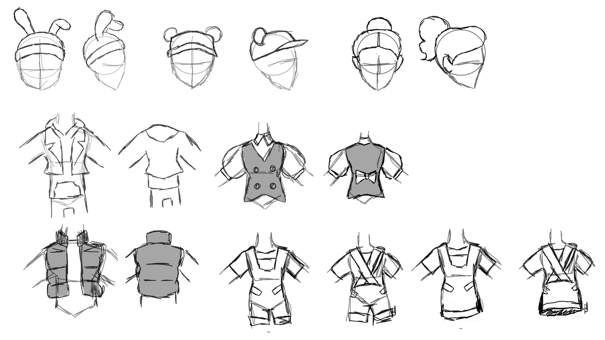 🎬 Join us behind the scenes! This week, we're collaborating with local student James to design clothes and accessories for a new project. ✨ #Animation #CharacterDesign