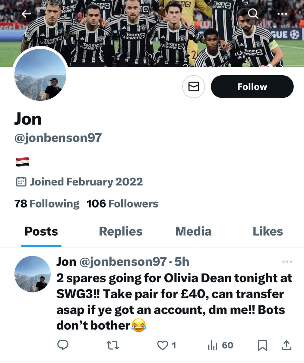 Beware of @jonbenson97 
If you see him offering gig #ticketsforsale 

⚠️AVOID⚠️

‼️This scummy scammer likes to rip people off & I hope karma serves him well‼️

Absolute bellend 😡 

#Scammer