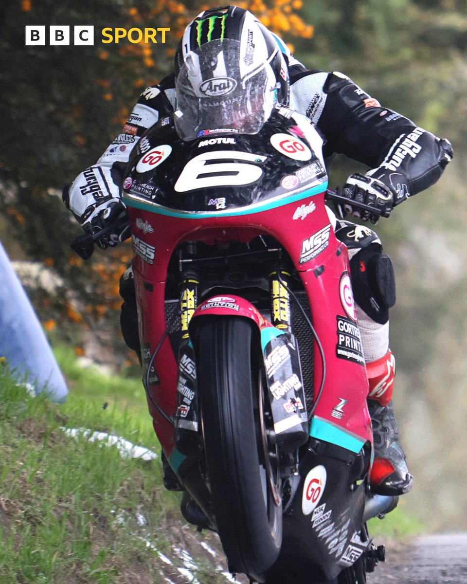 A late entry for the Cookstown 100! Michael Dunlop will compete in the Open, Supersport and Supertwins races over the Orritor circuit this weekend 🏁 #BBCBikes