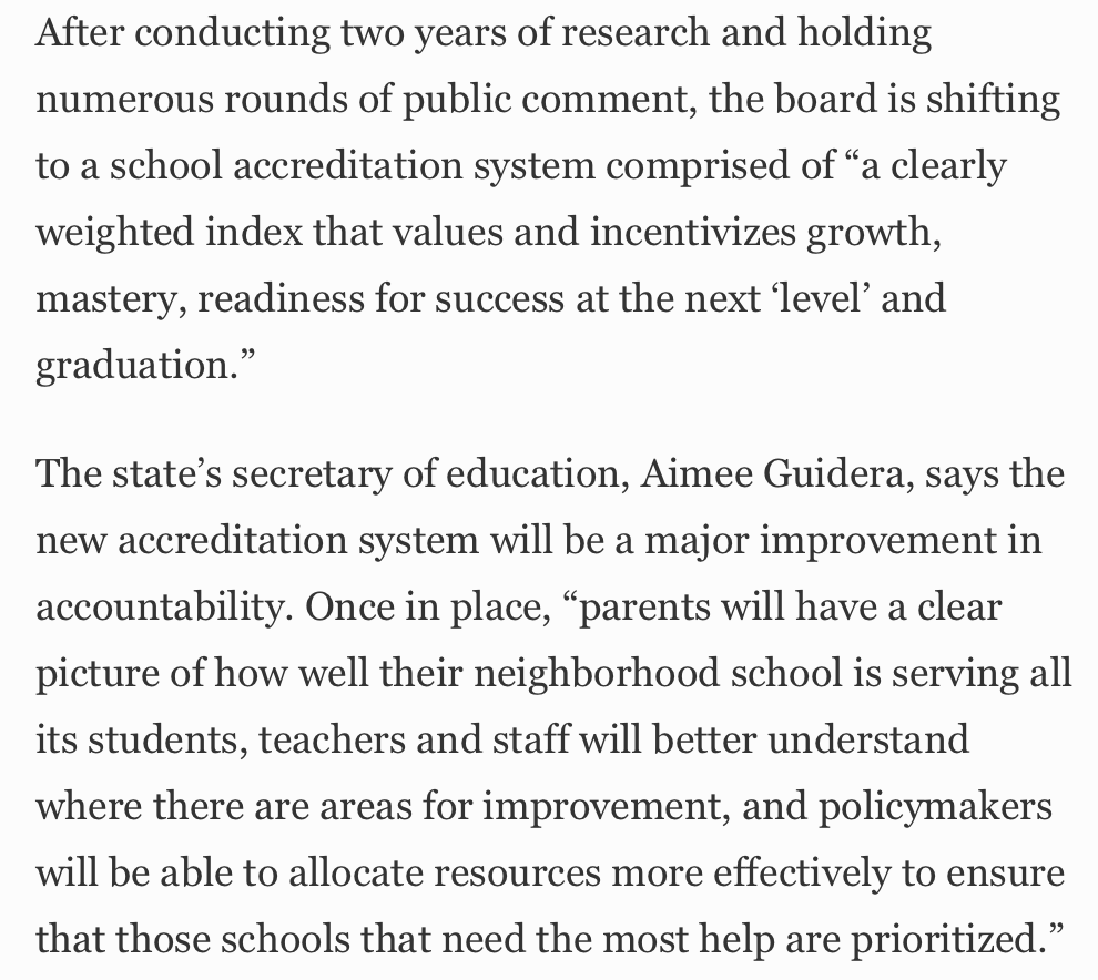 Jim Cowen of @StudentSuccess on Virginia's accountability status quo and the possibility for a better system of reporting what's going on: forbes.com/sites/jimcowen…