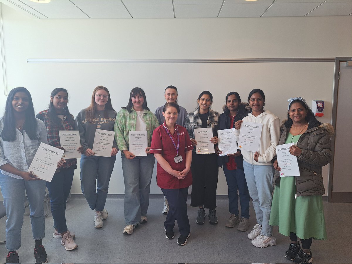 Fantastic  week of learning for cardiology staff. Massive thank-you to clinical educator Ciara Maguire for organising and thank you to all the speakers for supporting our new staff with an insight into the various cardiac conditions and the nursing roles within cardiology.
