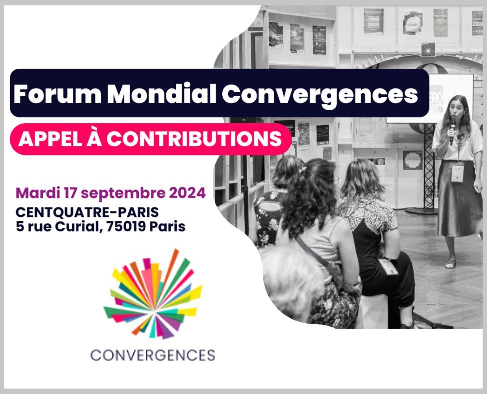 📣 Vous souhaitez valoriser vos actions, partager vos expériences et bonnes pratiques ? Entreprises, #associations, organismes publics,… Participez à la programmation du prochain Forum Mondial @convergencesORG ! L'Appel à contribution est ouvert : 👉 buff.ly/3UANmcj