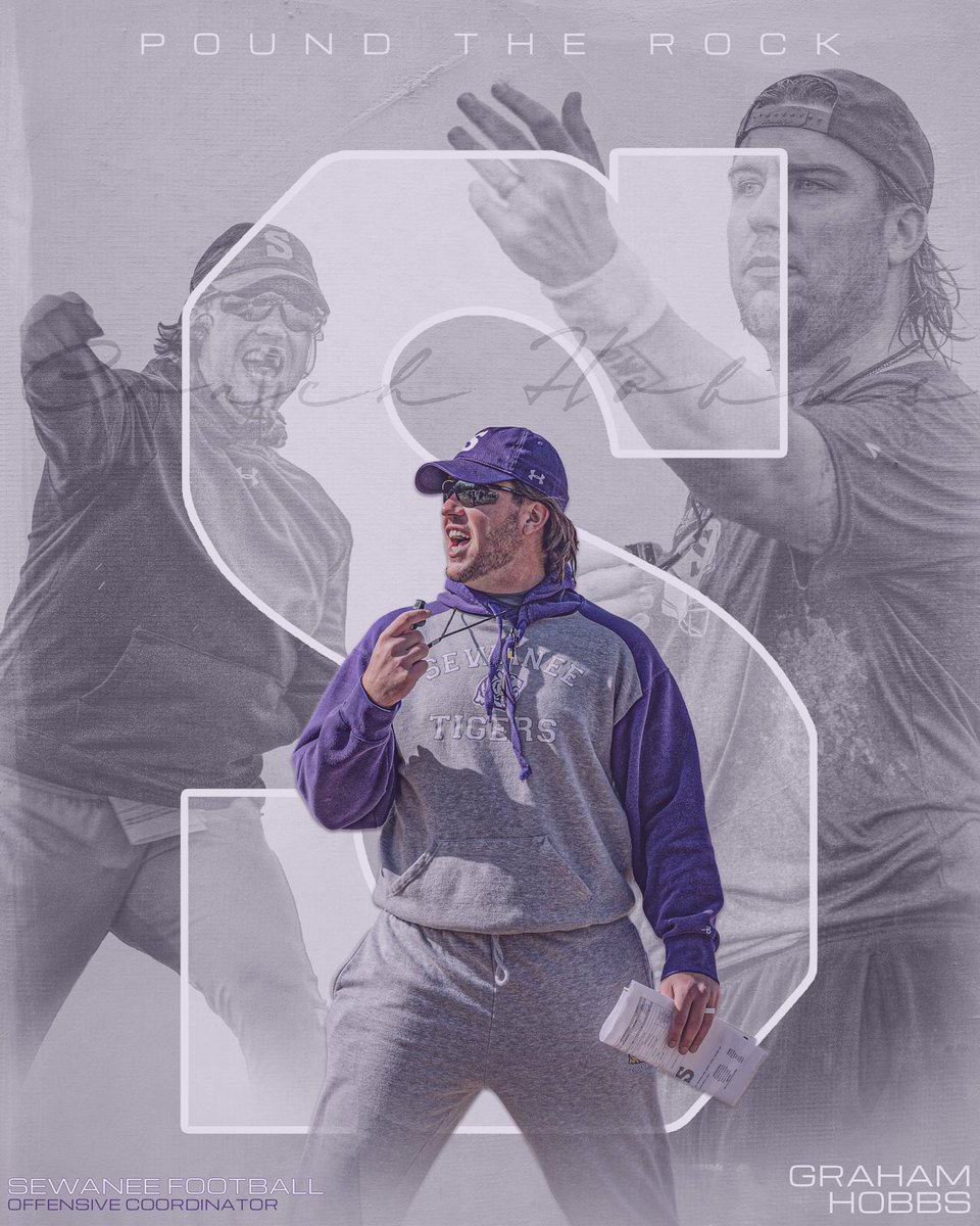 Sewanee Football (@sewaneefootball) on Twitter photo <a href="/CoachGC_Hobbs/">Graham Carter Hobbs</a> 
——————-
#PoundTheRock 🪨🔨
#YSR <a href="/CoachGC_Hobbs/">Graham Carter Hobbs</a> 
——————-
#PoundTheRock 🪨🔨
#YSR