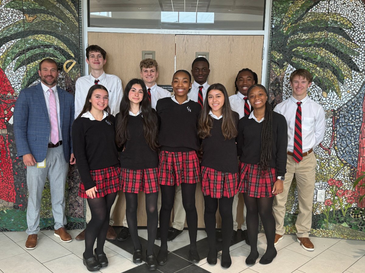 A group of students will represent us at the 43rd Annual HOBY Leadership Seminar at Presbyterian College. They were handpicked by faculty for exceptional leadership potential & commitment to excellence. This reflects their academic prowess AND capacity to lead & inspire others!