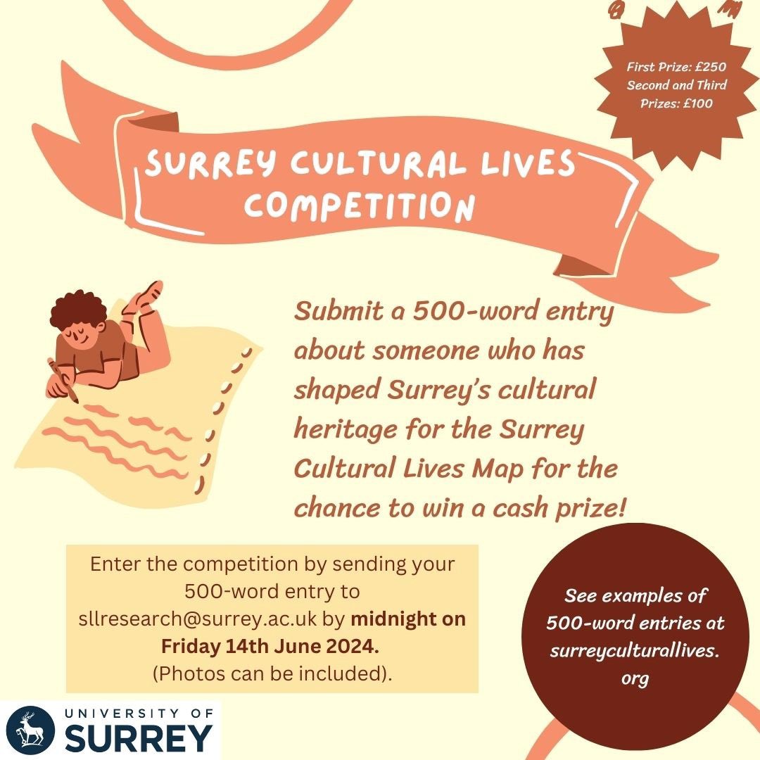 Beth Palmer (@bethlpalmer) on Twitter photo Are you interested in Surreyβs cultural heritage? We want to hear from you!
<a href="/SurreyHeritage/">Surrey History Centre</a> <a href="/Gfdheritage/">Guildford's Heritage</a> <a href="/WokingHistory/">WokingHistorySociety</a> @surreyhistory <a href="/dorkingmuseum/">dorkingmuseum</a> <a href="/farnhammaltings/">Farnham Maltings</a> <a href="/LoveGodalming/">Love Godalming</a> <a href="/haslemeremuseum/">Haslemere Museum</a>
π Are you interested in Surreyβs cultural heritage? We want to hear from you!
<a href="/SurreyHeritage/">Surrey History Centre</a> <a href="/Gfdheritage/">Guildford's Heritage</a> <a href="/WokingHistory/">WokingHistorySociety</a> @surreyhistory <a href="/dorkingmuseum/">dorkingmuseum</a> <a href="/farnhammaltings/">Farnham Maltings</a> <a href="/LoveGodalming/">Love Godalming</a> <a href="/haslemeremuseum/">Haslemere Museum</a>
π