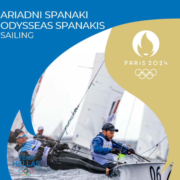 👉Στους Ολυμπιακούς Αγώνες «Παρίσι 2024» και τα αδέρφια Αριάδνη και Οδυσσέας Σπανάκη
⛵️Πήραν την πρόκριση στην ιστιοπλοϊα, στα σκάφη 470 με μικτό πλήρωμα
💪Πολλά συγχαρητήρια Αριάδνη και Οδυσσέα

#ΤeamHellas #sailing #470class #RoadtoParis2024 #teamhellas_paris2024