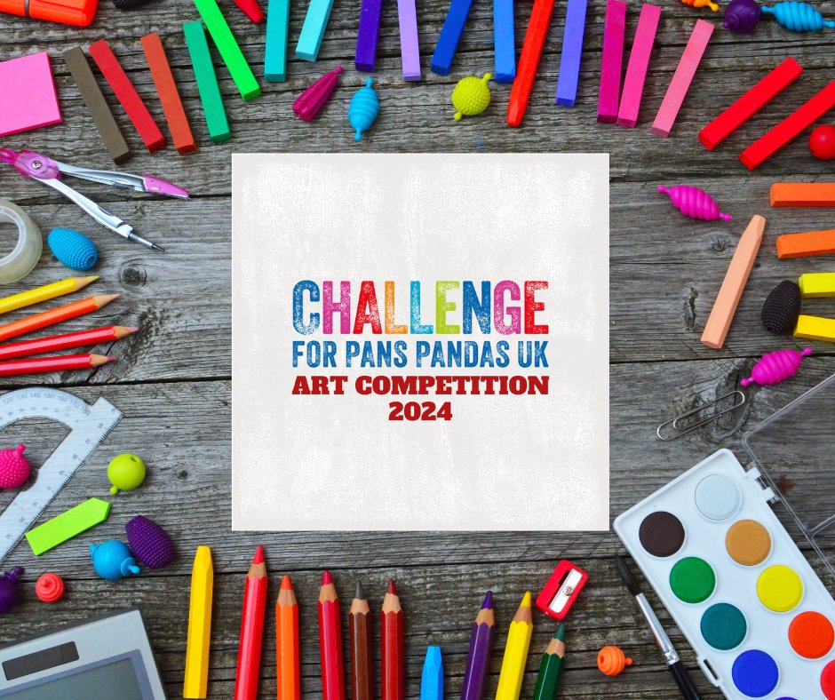 🎨 The CHALLENGE for PANS PANDAS UK Art Competition is Live! 🌟 We are excited to see all the amazing submissions for the PANS PANDAS UK Art Competition 2024! 🔗 Submit your artwork and make a difference - panspandasuk.org/challenge-art-… #ArtForACause #ChallengeForPANSPANDASUK