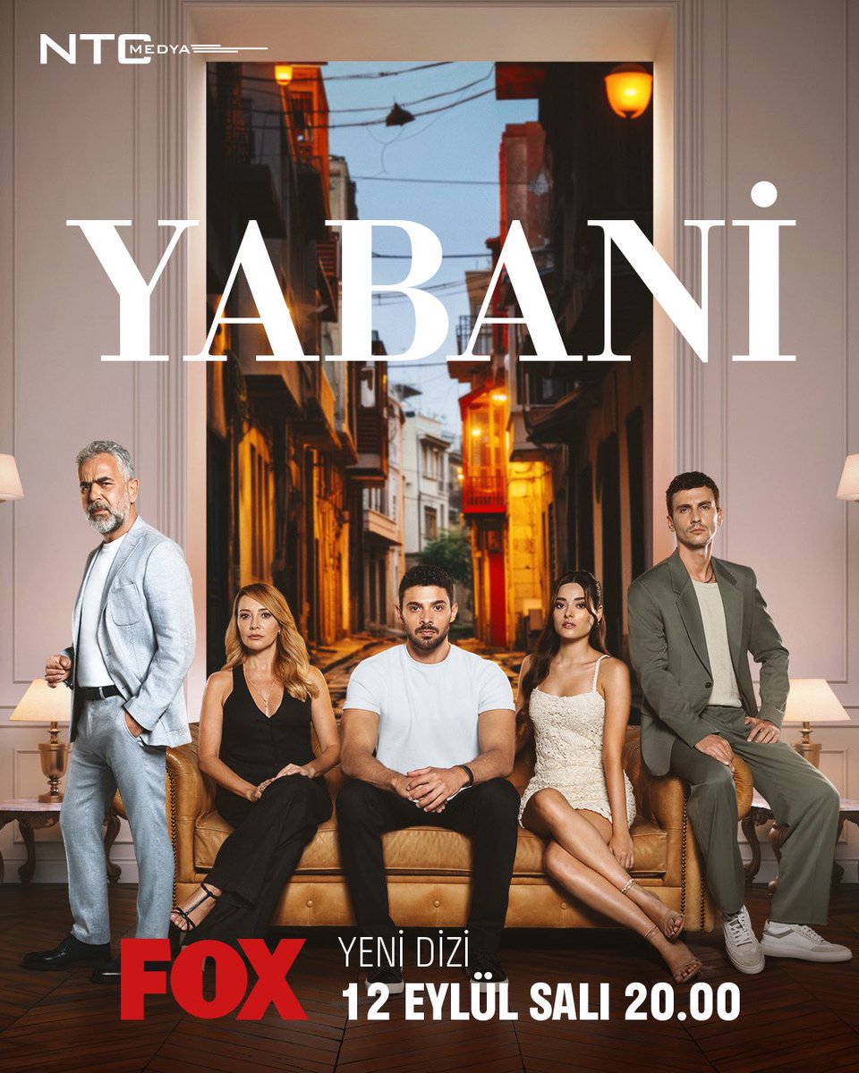 #Yabani, 4 Mayıs itibari ile Cumartesi Akşamları yayınlanacak. 💥 #AsLaz #RüYam #GüvNes Kaynak; Birsen Altuntaş