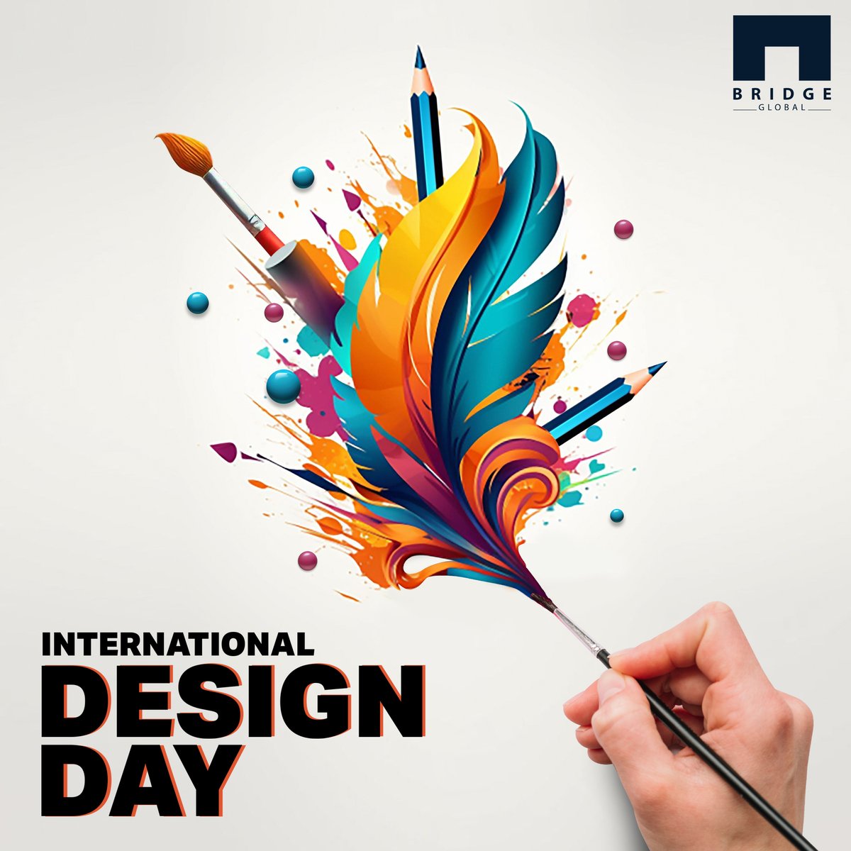 On this International Design Day, let us tip
our hats to those imaginative minds out there for
crafting captivating designs that inspire and delight!
Your creativity knows no limits, and we're grateful for
the impact you make!
#internationaldesignday #IDD2024 #IDD
#worlddesignday