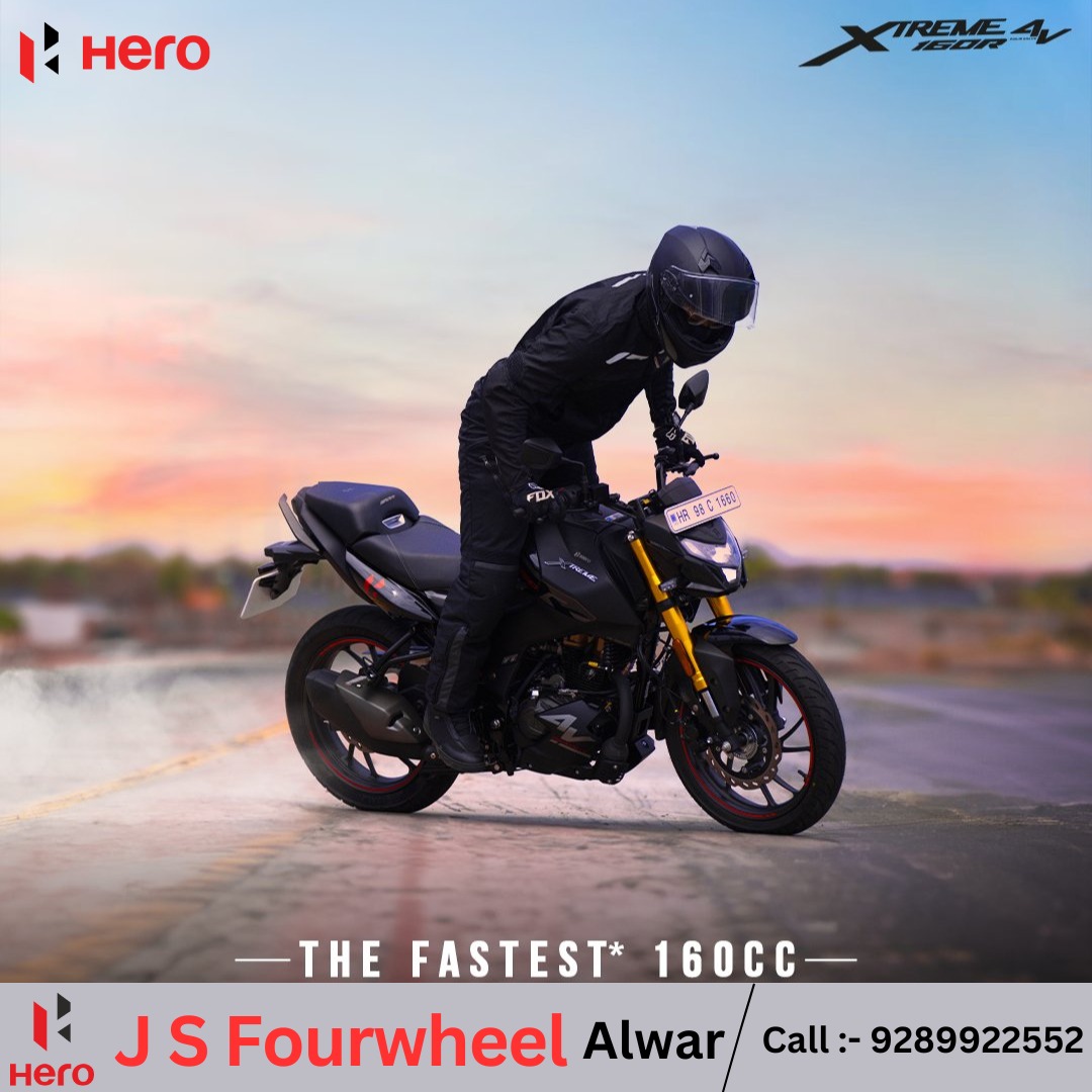 Agility, Control, Confidence, and Commitment - The Xtreme 160R 4V defines street perfection!

#Xtreme160R4V #HeroMotoCorp