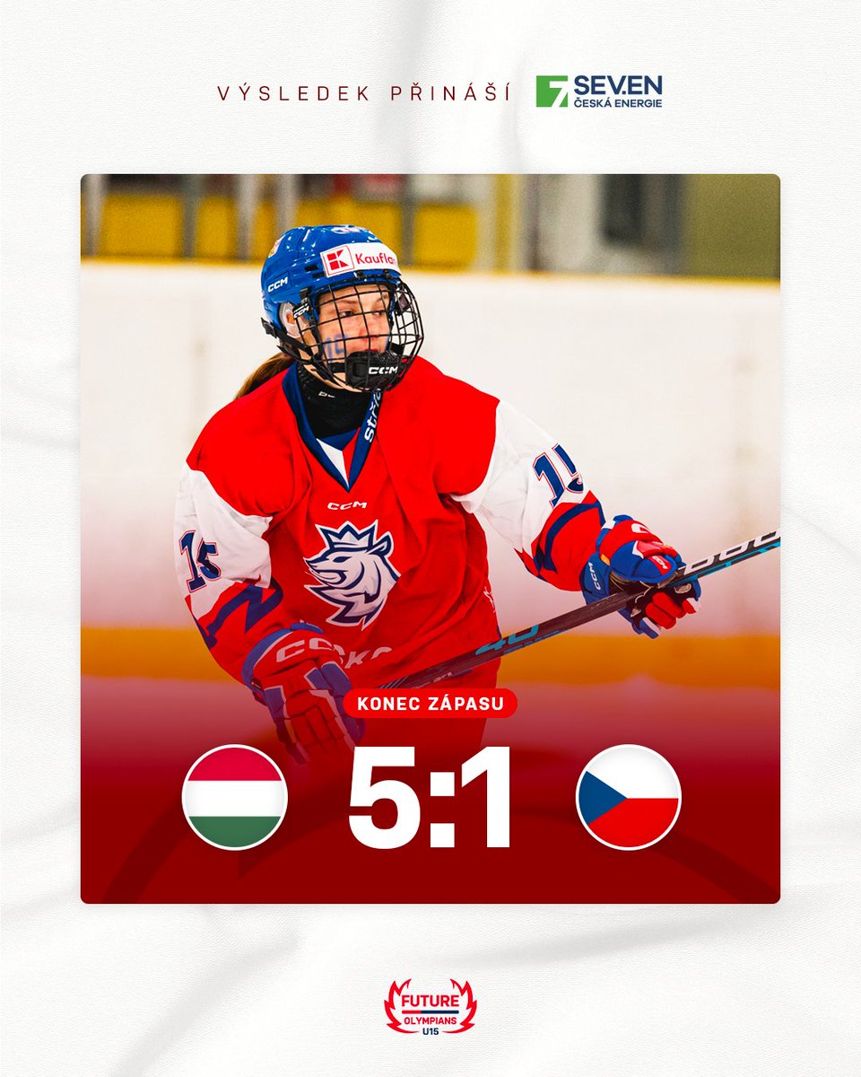 Ve finálové 🏒 bitvě nebylo přáno, z 🇸🇰 Bratislavy ale odjíždí výběr Future Olympians do 15 let s krásným 🥈 druhým místem. 👏 #narodnitymzen #ceskyhokej #futureolympians