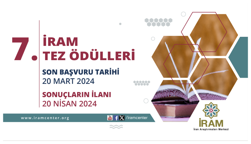 iramcenter's tweet photo. 7. İRAM Tez Ödülleri’nin Kazananları Belli Oldu 👇

https://t.co/TPPvWh6Ll4