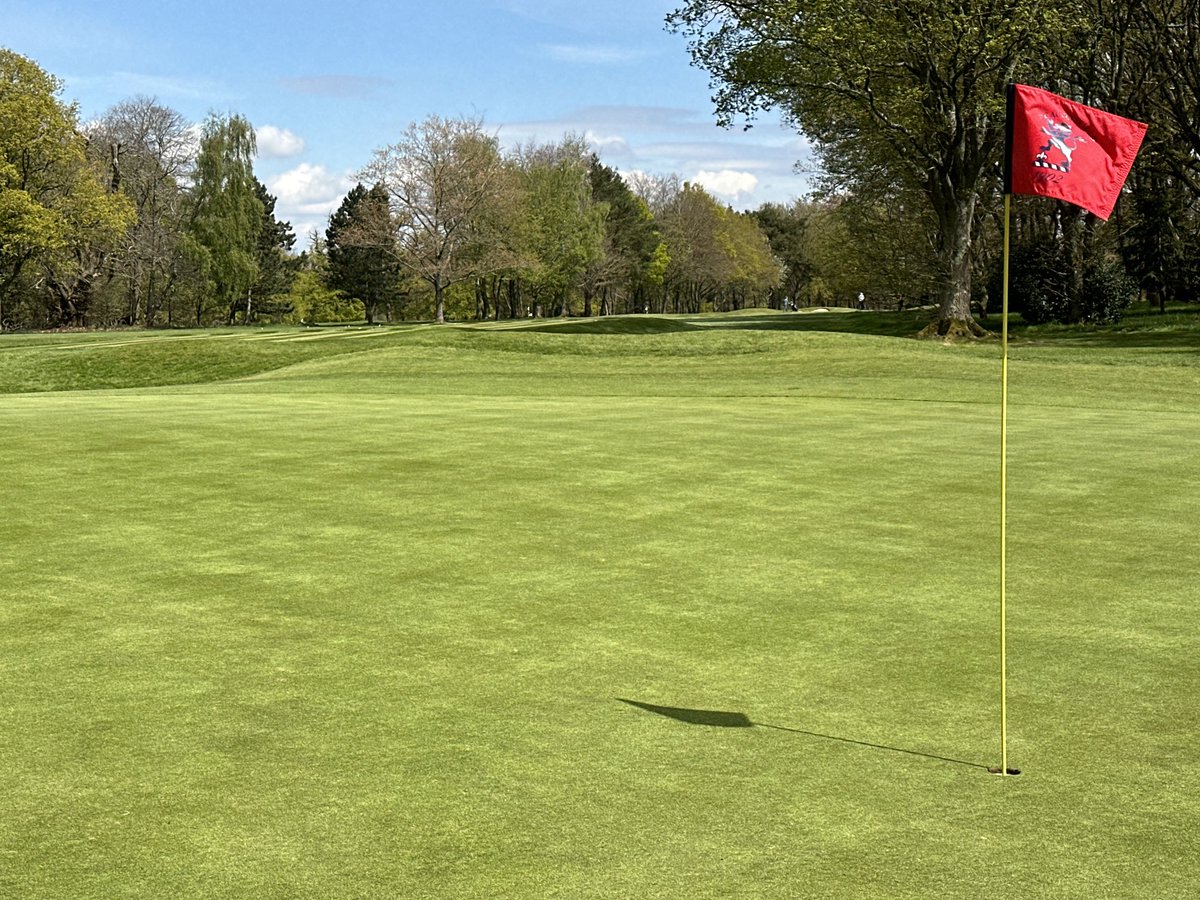 Great week on the greens. Kicked off with a ⁦@T2GBentgrass⁩ over-seed &12T of sand. Next up nutrition with an app of ⁦@PlantFoodCo⁩ then finished with some ProWet evolve surfactant with the GAIA soil biology. Hand cut this morning. All set for a busy few weeks ⁦👌