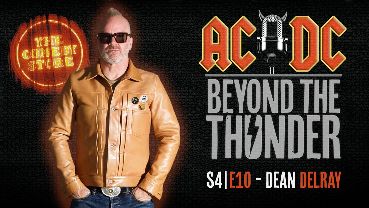 Catch fellow AC/DC zealots, Bill Burr & Dean Delray at the Hollywood Bowl next Friday May 3 for the Netflix Is A Joke special. Dean's our latest guest on AC/DC Beyond the Thunder. Listen here: APPLE: shorturl.at/abfx1 SPOTIFY: t.ly/LW0l2 iHEART:…