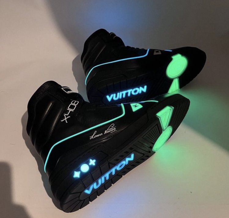 Light-Up LV Trainers by Virgil Abloh