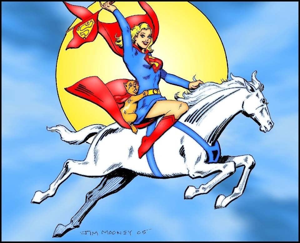 Old school comics greatness and legendary Supergirl artist Art of Jim Mooney