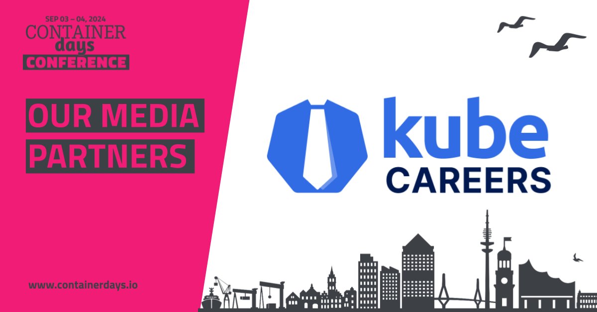 Happy to announce our new media partner - @learnk8s! Thank you for supporting us!
More about our partners👉: bit.ly/3Ja9Fjx

#CDS24