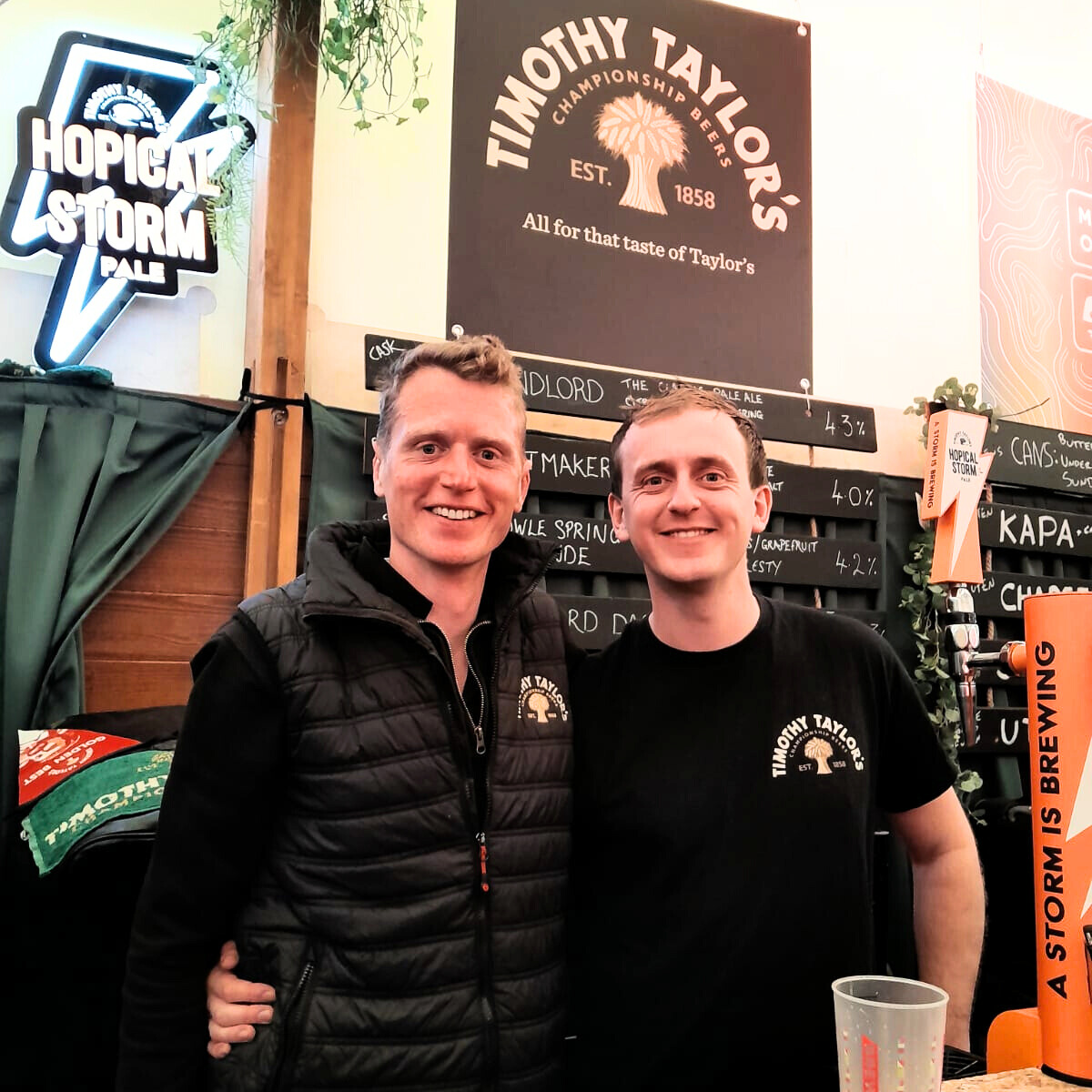 Fantastic first day at @BrewLdn, there's still today and tomorrow to go. We've brought Landlord, Boltmaker, Knowle Spring, Landlord Dark and Hopical Storm.🍺